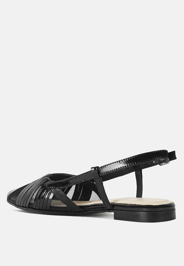 Women Flat Heel Slingback Sandals