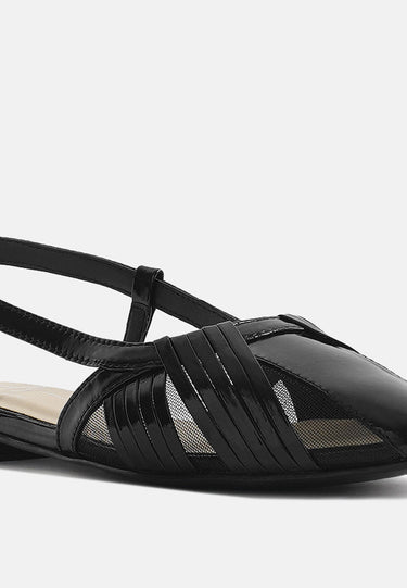 Women Flat Heel Slingback Sandals