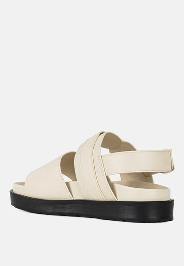 Women Pin Buckle Flatform Sandals