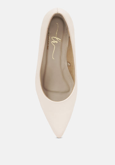Women Faux Leather Stiletto Pumps
