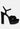 LIDDEL Black Velvet High Block Heeled Sandals_Black