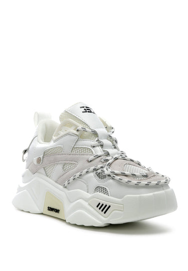 Sheena Chunky All Around Lace-Up Sneakers