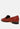 wolferton delicate stud detail leather loafers#color_burgundy