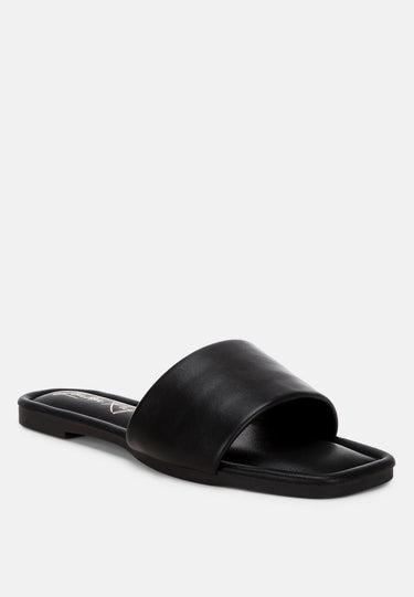 Zaltana Open Square Toe Flats