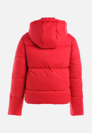 Zip Up Hooded Puffer Jacket