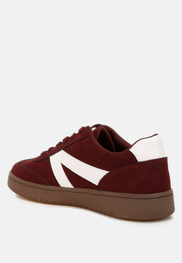 Contrasting Patchwork Chunky Sneakers by RAG