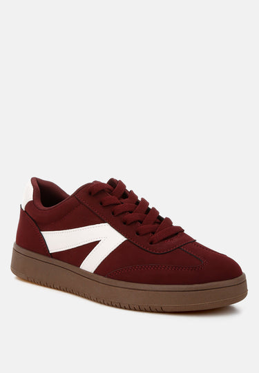 Contrasting Patchwork Chunky Sneakers by RAG