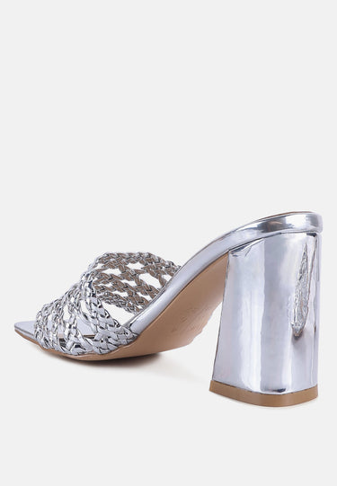 Adorbs Braided Straps Slip on Sandals