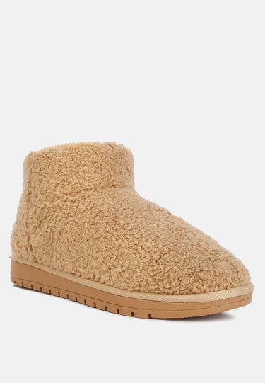 anatole fleece exterior fluffy boots#color_natural