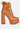 Beamer Faux Leather High Heeled Ankle Boots