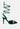 big treat rhinestone embellished lace up sandals#color_green