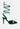 big treat rhinestone embellished lace up sandals#color_green