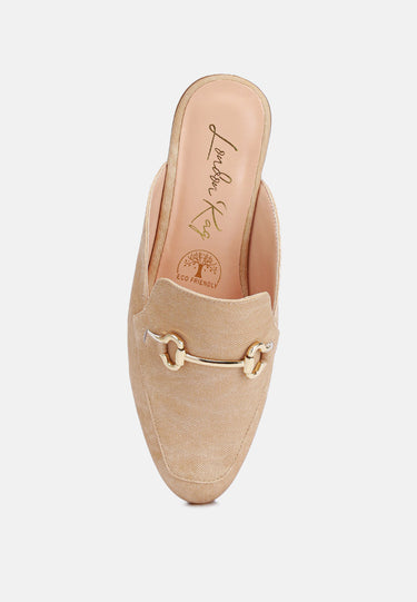 Briar Horsebit Embellishment Slip on Mules