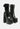 bumpy croc high block heeled chunky ankle boots#color_black