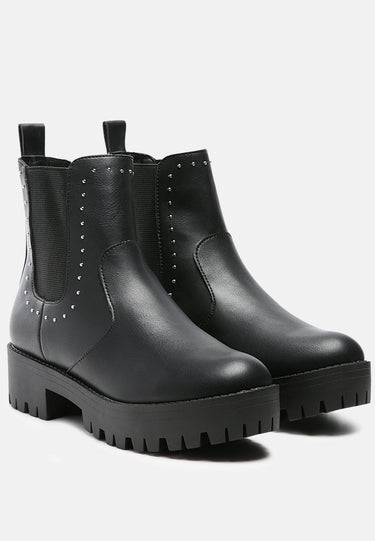 Cadenza Studded Ankle Boots