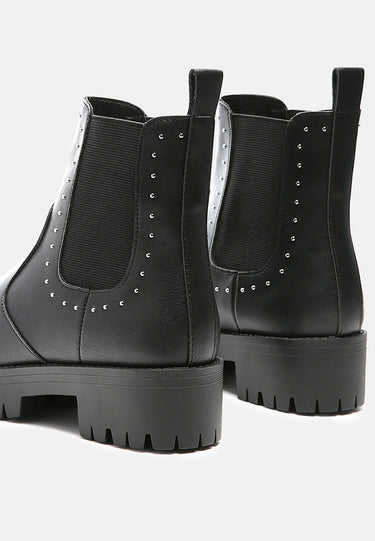 Cadenza Studded Ankle Boots