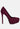 clarisse diamante faux suede high heeled pumps#color_burgundy