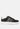 claude faux leather back panel detail sneakers#color_black