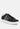 claude faux leather back panel detail sneakers#color_black