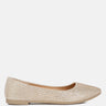 denki studded ballerina flats#color_gold
