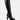 ecstasy fantasy heel patchwork knee high boots#color_black