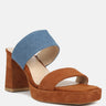 eddlia slip on platform sandals in Tan#color_Tan