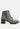 Eternity Cushion Collared Lace-Up Boots in Grey