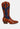 Fallon Faux Leather Patchwork Cowboy Boots
