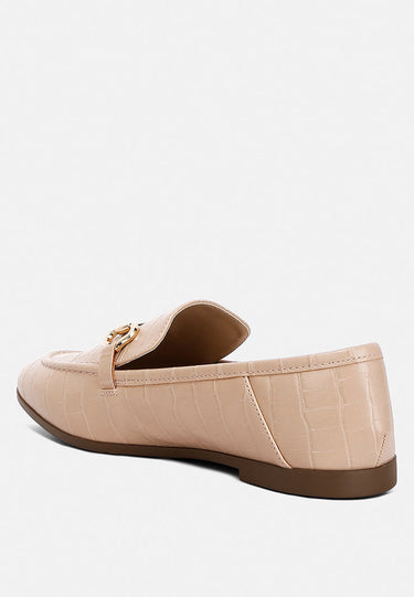 Horsebit Embellished Loafers by RAG