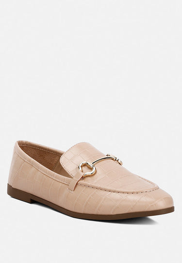 Horsebit Embellished Loafers by RAG