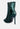 firefly metallic chain embellished stiletto ankle boots#color_green