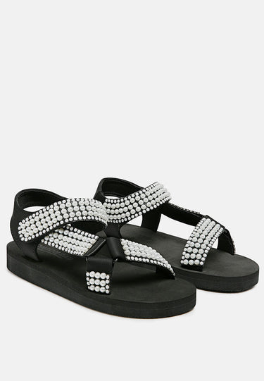 Floater Sandals in Black