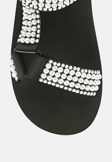 Floater Sandals in Black