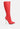 Hale Faux Leather Pointed Heel Calf Boots