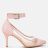 hearst mesh pump sandals#color_pink