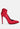 hornet high heeled satin pump sandals in red#color_red