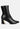 Metallic Accent Heel High Ankle Boots by MODE