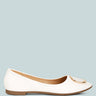 karder brooch detail ballet flats#color_white