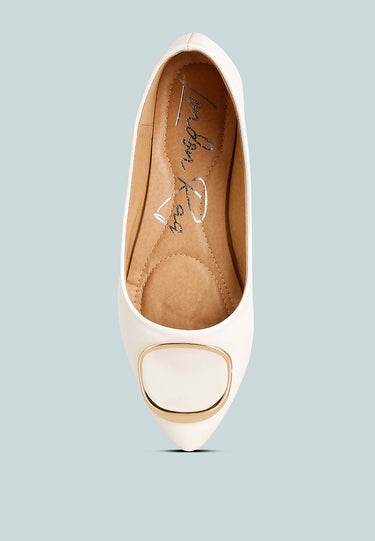 karder brooch detail ballet flats#color_white