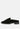 LENA Black Suede Walking Loafer Mules-Black