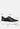 MAGULL Solid Lace Up Leather Sneakers in Black#color_black