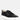 MAGULL Solid Lace Up Leather Sneakers in Black#color_black