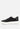 MAGULL Solid Lace Up Leather Sneakers in Black#color_black