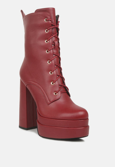 meows faux leather high heeled ankle boots#color_burgundy