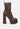 meows faux leather high heeled ankle boots#color_brown