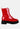 molsh faux leather ankle biker boots#color_red