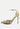 NOBLES Gold High Heeled Patent Diamante Sandals_Gold