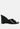 norta faux leather wedge sandals#color_black