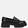 oklyn horsebit emblesihed chunky platform loafers#color_black