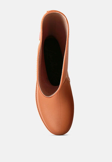 overcloud stylish high rainboots#color_tan
